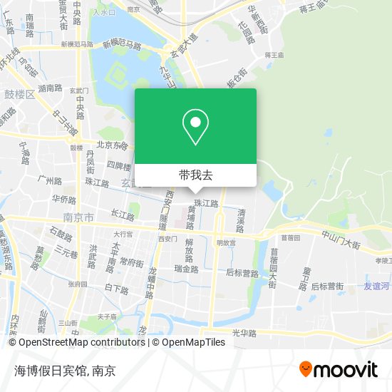 海博假日宾馆地图