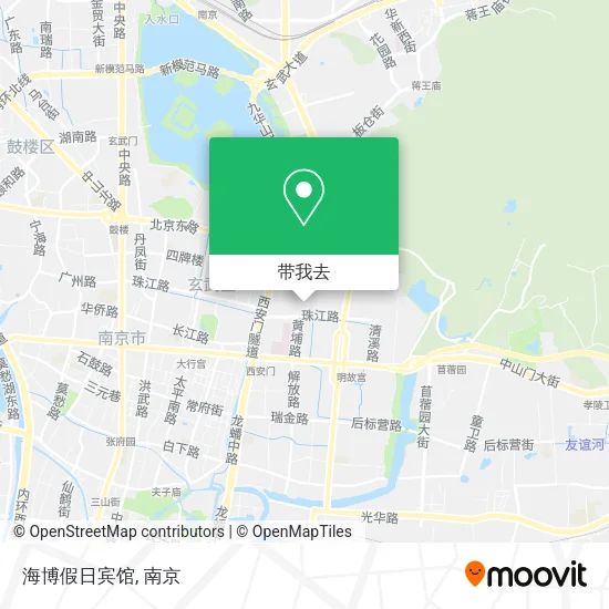 海博假日宾馆地图