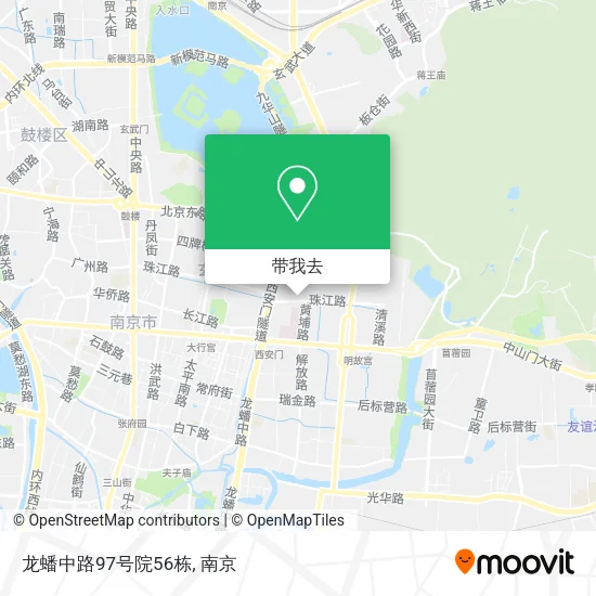 龙蟠中路97号院56栋地图