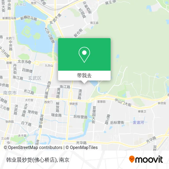 韩业晨炒货(佛心桥店)地图