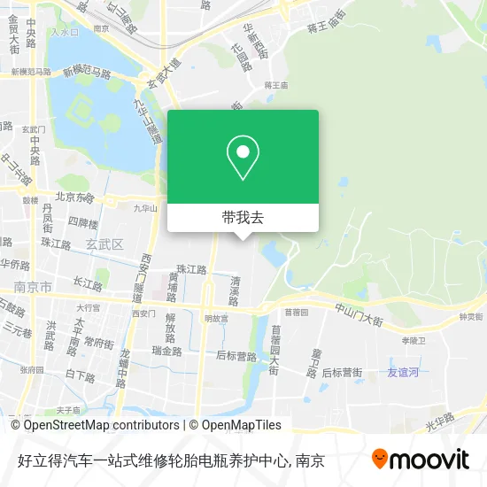 好立得汽车一站式维修轮胎电瓶养护中心地图
