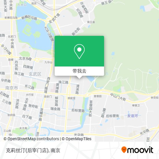 克莉丝汀(后宰门店)地图
