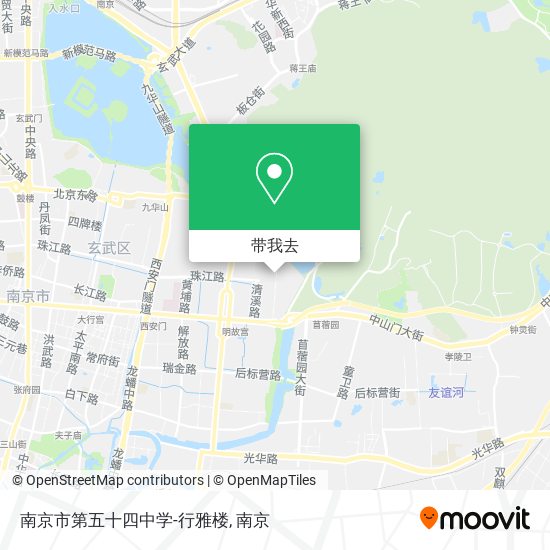 南京市第五十四中学-行雅楼地图