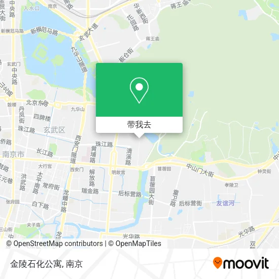 金陵石化公寓地图