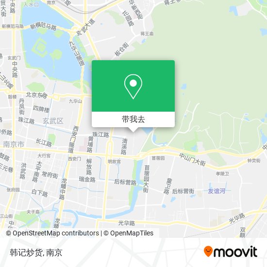 韩记炒货地图