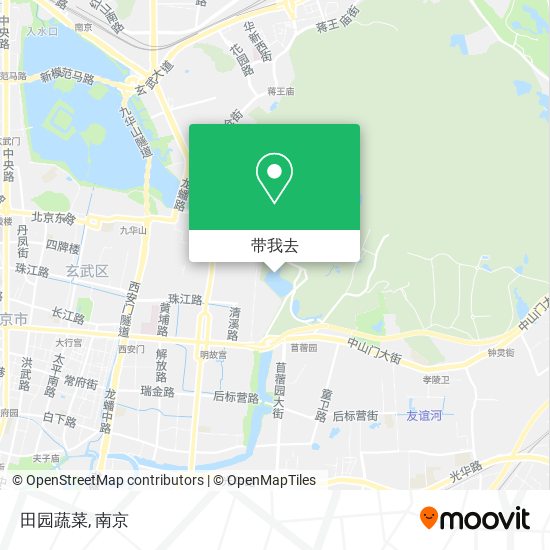 田园蔬菜地图