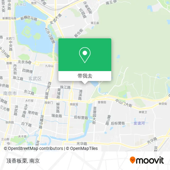 顶香板栗地图