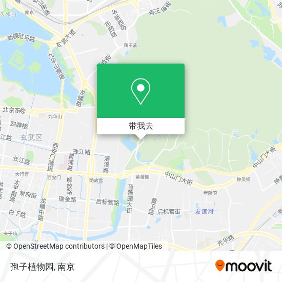 孢子植物园地图