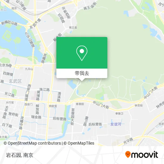 岩石园地图
