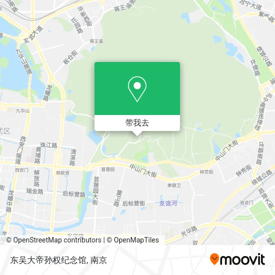 东吴大帝孙权纪念馆地图