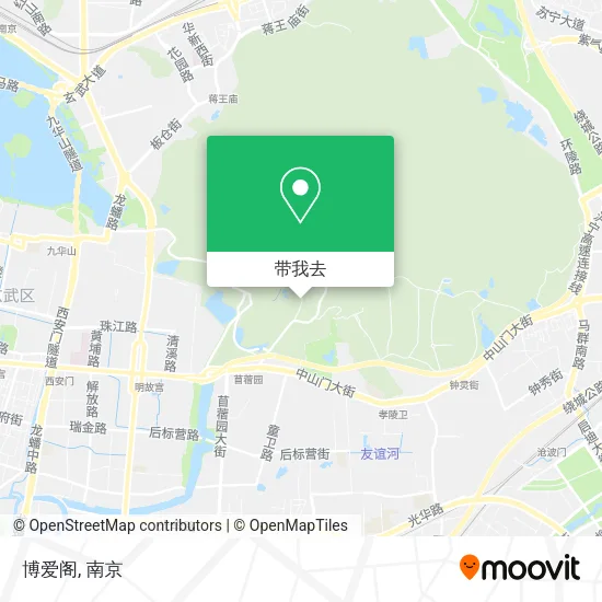 博爱阁地图