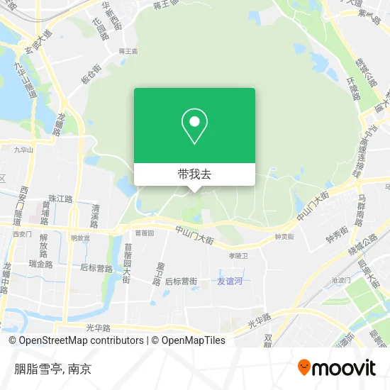 胭脂雪亭地图