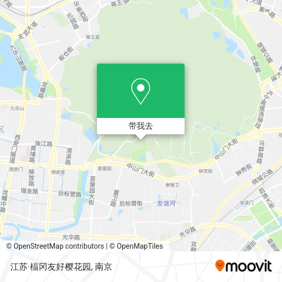 江苏·楅冈友好樱花园地图