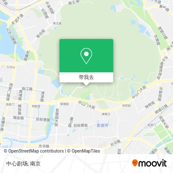中心剧场地图