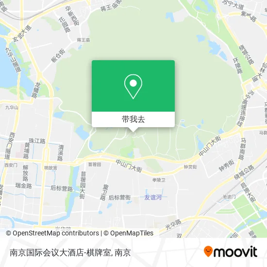 南京国际会议大酒店-棋牌室地图