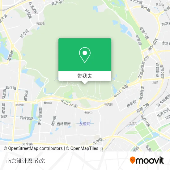 南京设计廊地图