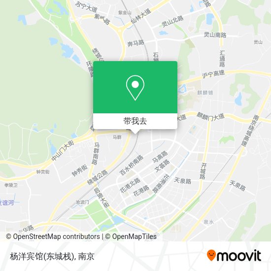 杨洋宾馆(东城栈)地图