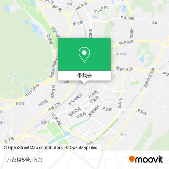 万家楼5号地图