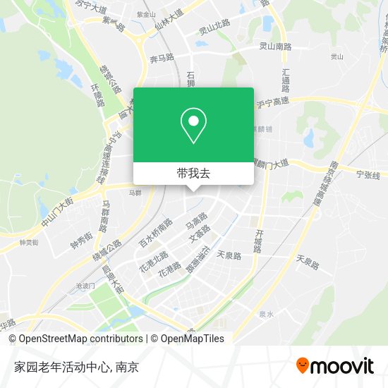 家园老年活动中心地图