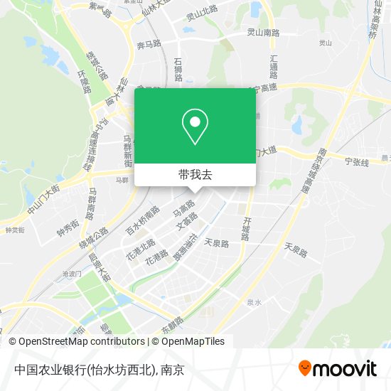 中国农业银行(怡水坊西北)地图