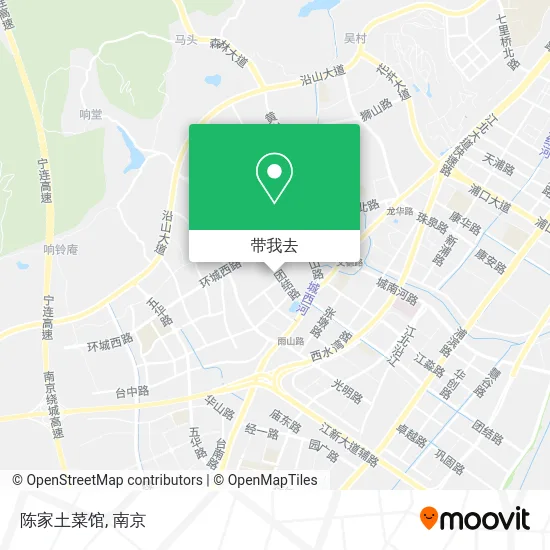 陈家土菜馆地图