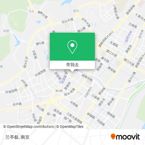 兰亭叙地图