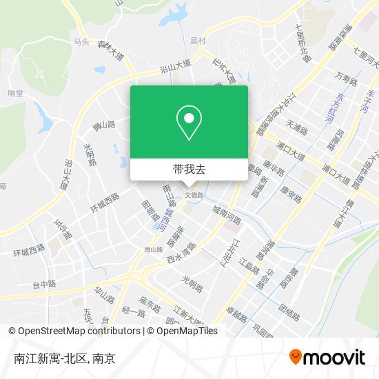 南江新寓-北区地图