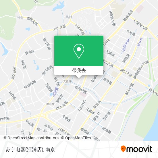 苏宁电器(江浦店)地图