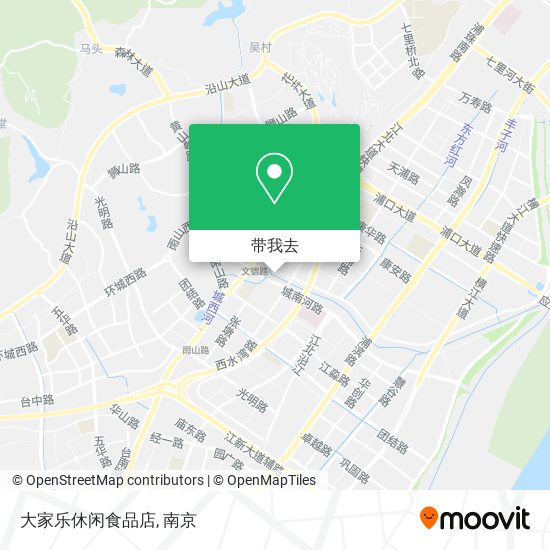 大家乐休闲食品店地图