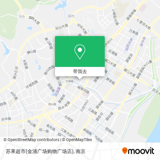 苏果超市(金浦广场购物广场店)地图