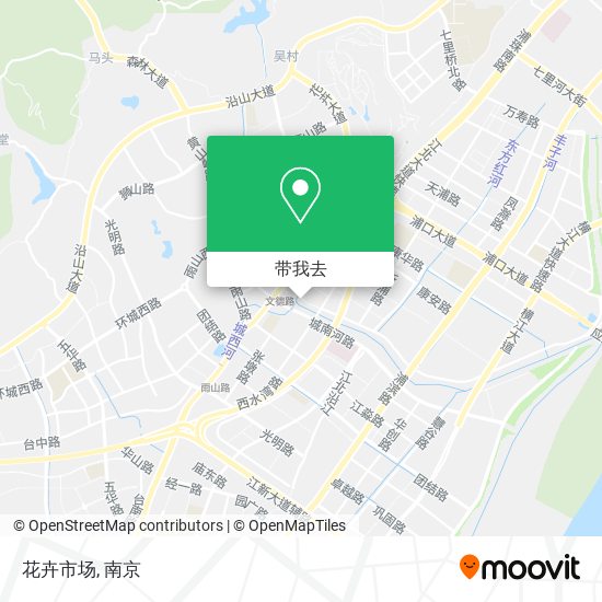 花卉市场地图