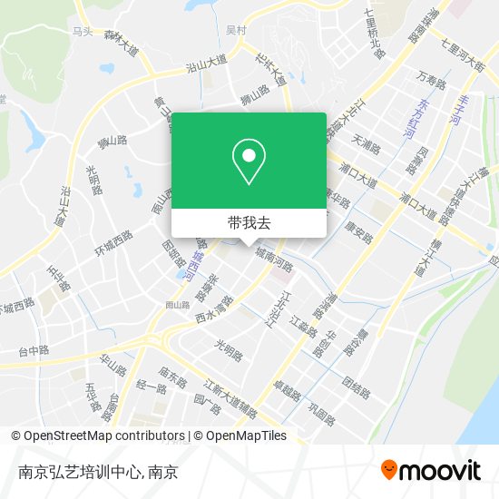 南京弘艺培训中心地图