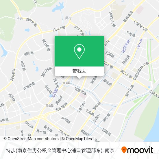 特步(南京住房公积金管理中心浦口管理部东)地图