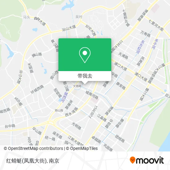 红蜻蜓(凤凰大街)地图