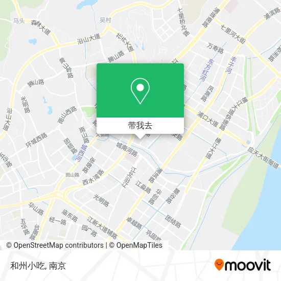 和州小吃地图