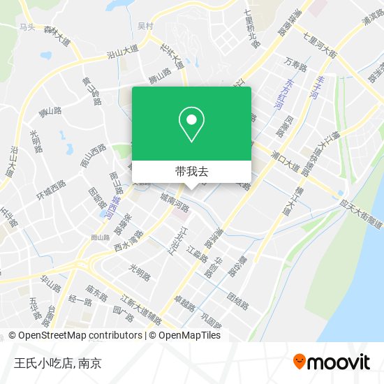 王氏小吃店地图