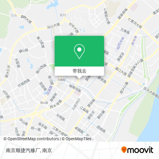 南京顺捷汽修厂地图