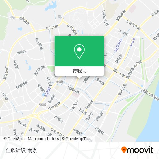 佳欣针织地图