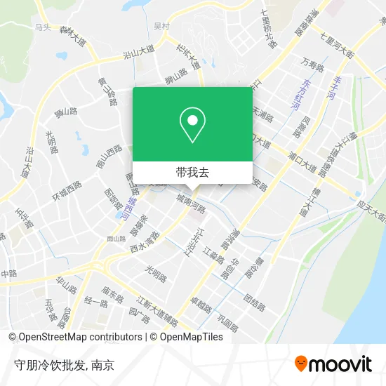 守朋冷饮批发地图