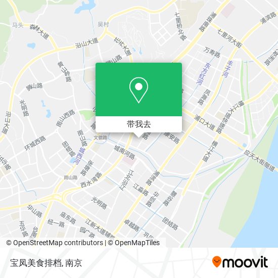 宝凤美食排档地图