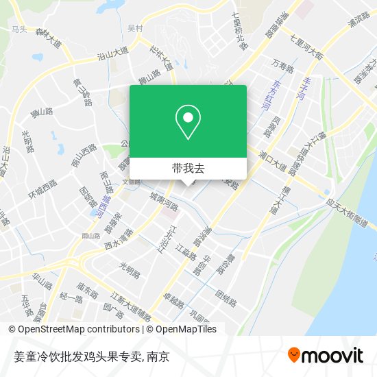 姜童冷饮批发鸡头果专卖地图