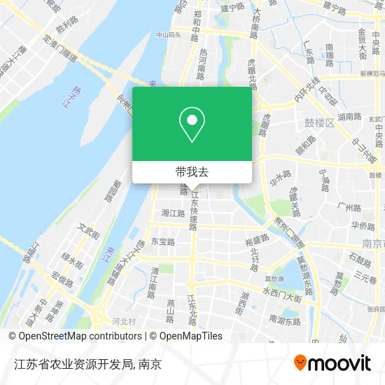 江苏省农业资源开发局地图