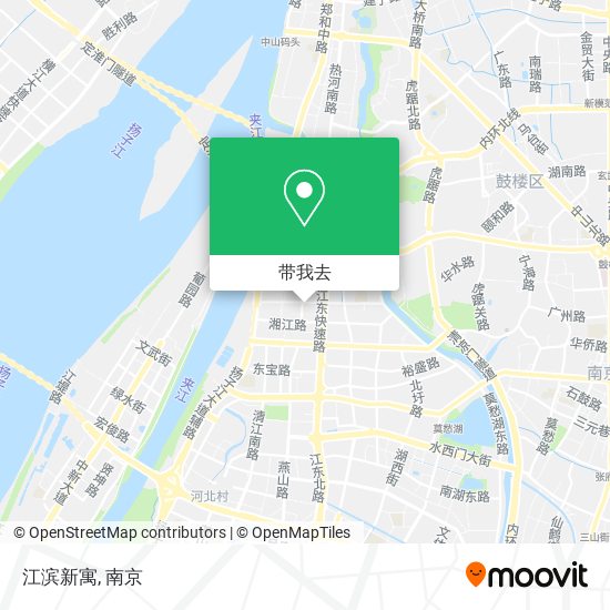 江滨新寓地图