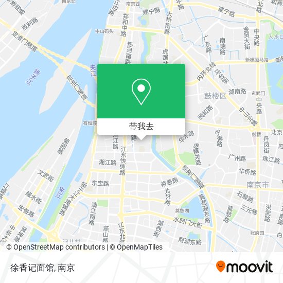 徐香记面馆地图