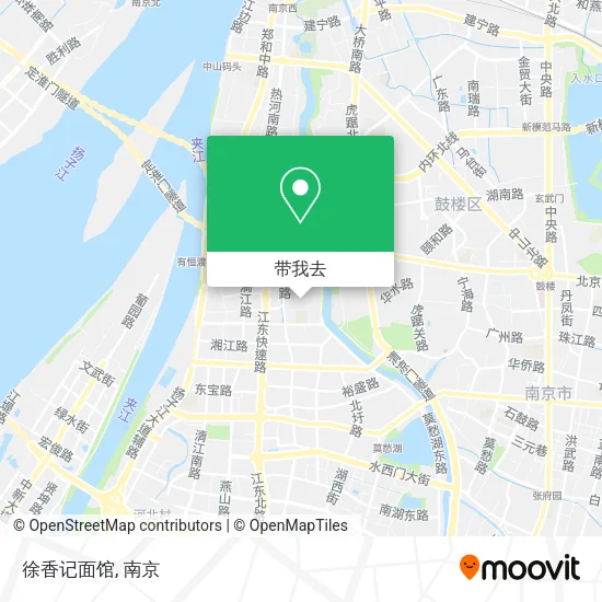 徐香记面馆地图