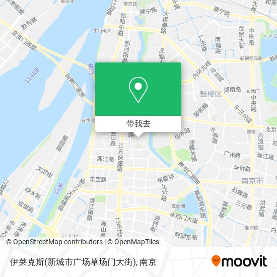 伊莱克斯(新城市广场草场门大街)地图