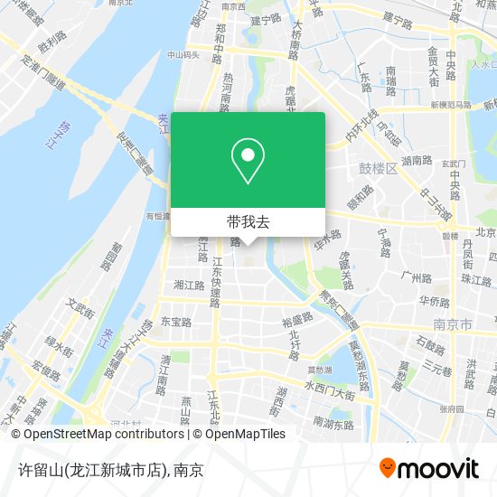 许留山(龙江新城市店)地图