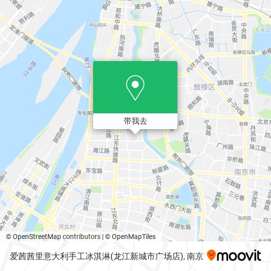 爱茜茜里意大利手工冰淇淋(龙江新城市广场店)地图
