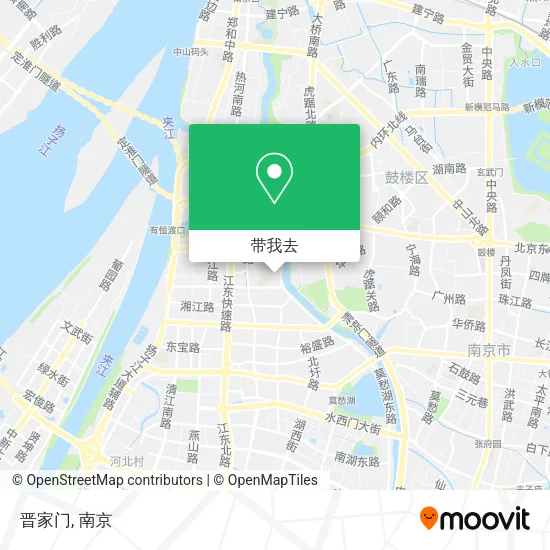 晋家门地图