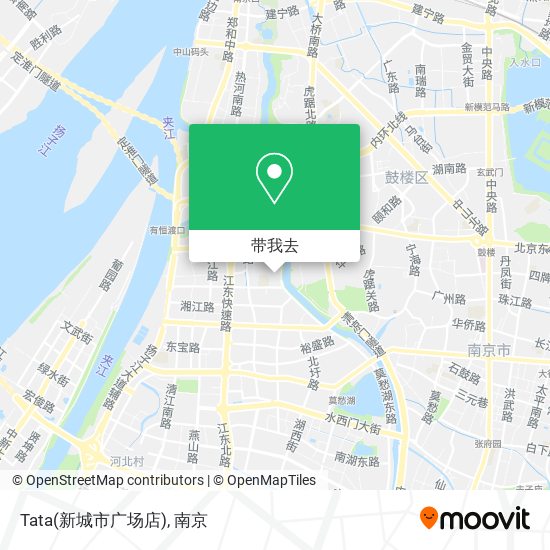 Tata(新城市广场店)地图
